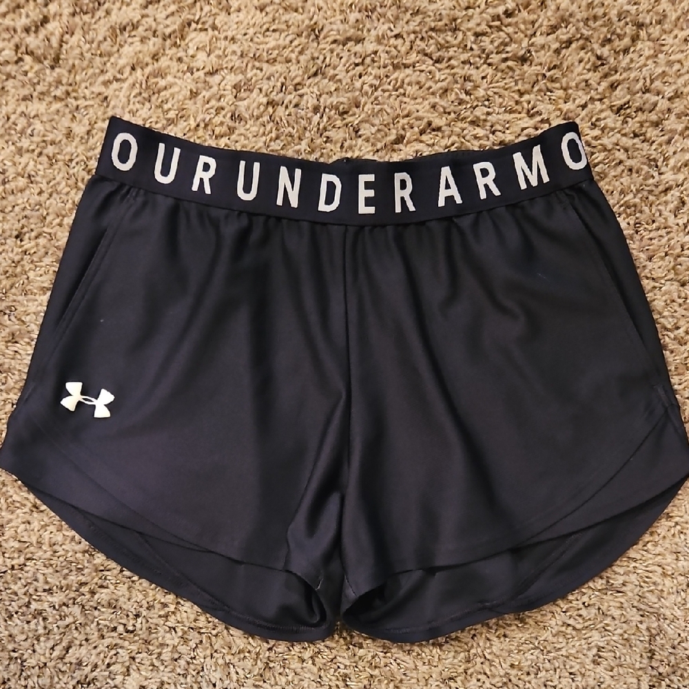 Under Armour Women's Black Athletic Shorts
